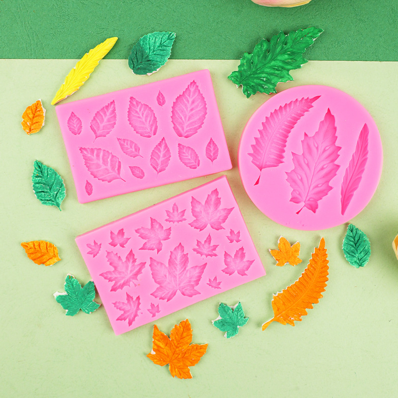 Maple Leaf Silicone Mold Set f - Soap Making Ins recension och pris