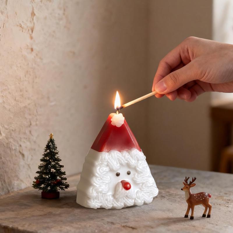 Santa Claus Silicone Candle Mo - Soap Making Ins recension och pris