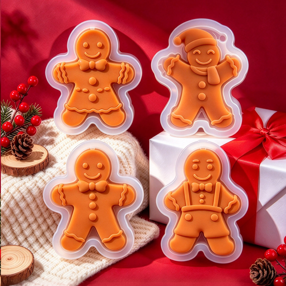 Christmas Gingerbread Man Sili - Soap Making Ins recension och pris