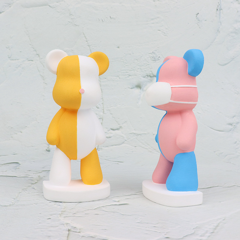 3D Cartoon Bear Silicone Candl - Soap Making Kit For Beginners recension och pris