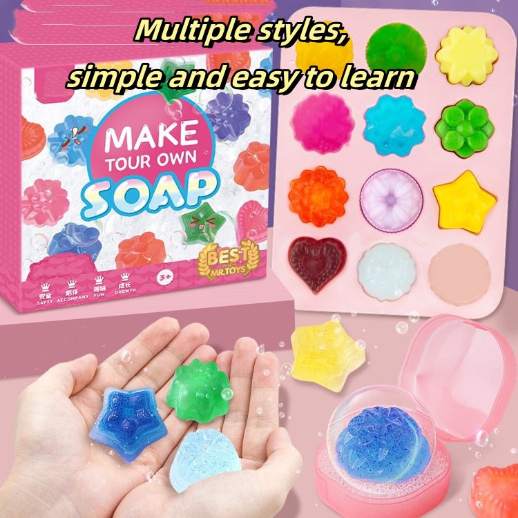DIY Handmade Soap Crystal Soap - Soap Making Diy Kit recension och pris