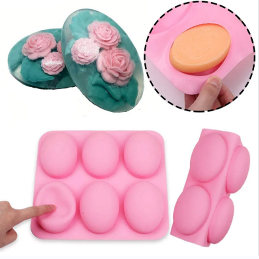 6 Cavities Multifunctional Ova - Soap Making Instructions recension och pris