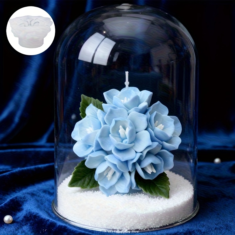 1 Hydrangea Candle Silicone Mo - Soap Making Ins recension och pris