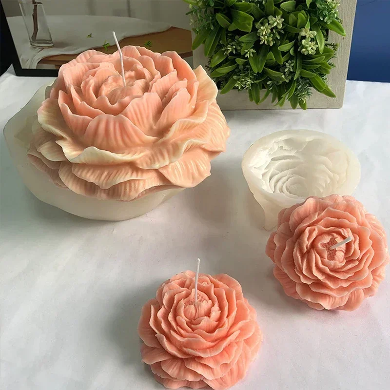 Extra Large 3D Flower Candle S - Soap Making Diy Kit recension och pris