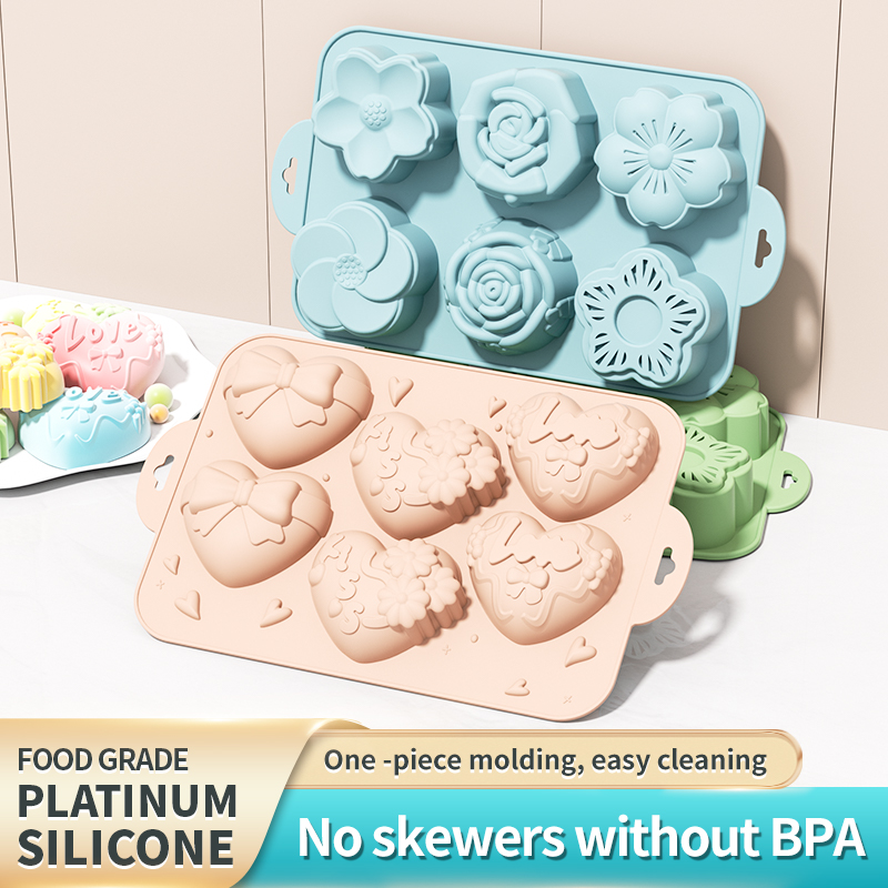 Silicone Soap Mold,Heart Flowe - Soap Making Instructions recension och pris