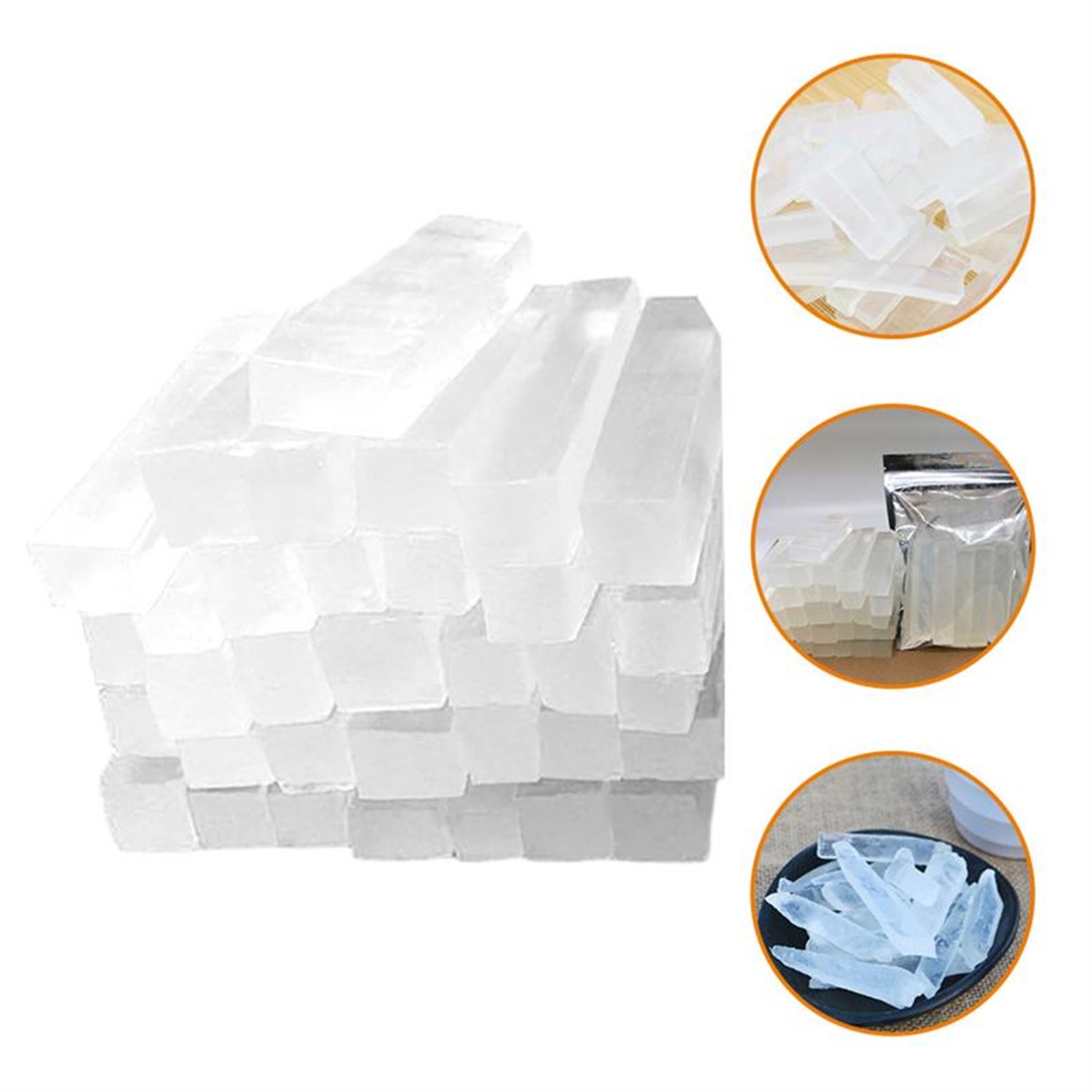 250G Bag Clear Glycerin Hand S - Soap Making Kit For Beginners recension och pris