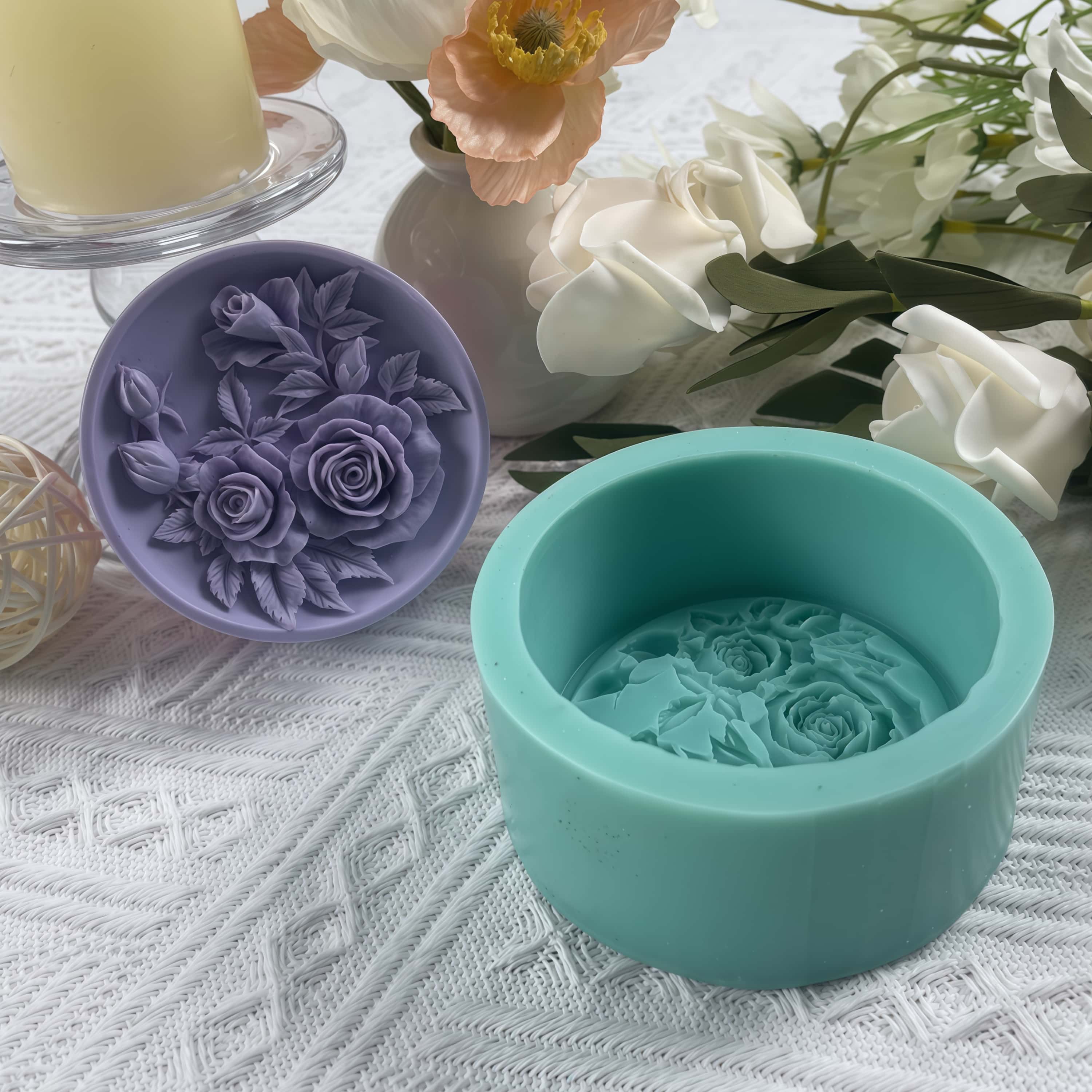 3D Rose Handmade Silicone Soap - Soap Making Instructions recension och pris