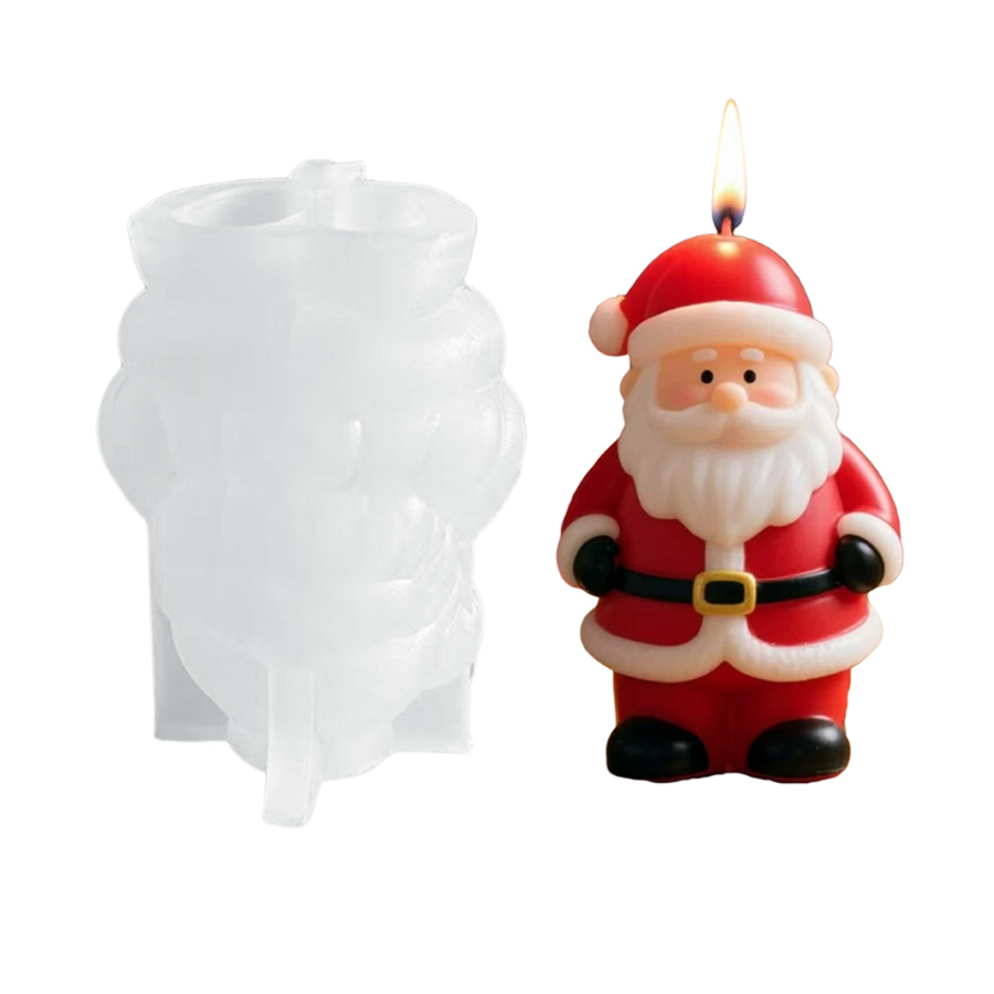 New 3D Santa Claus Silicone Ca - Soap Making Instructions recension och pris
