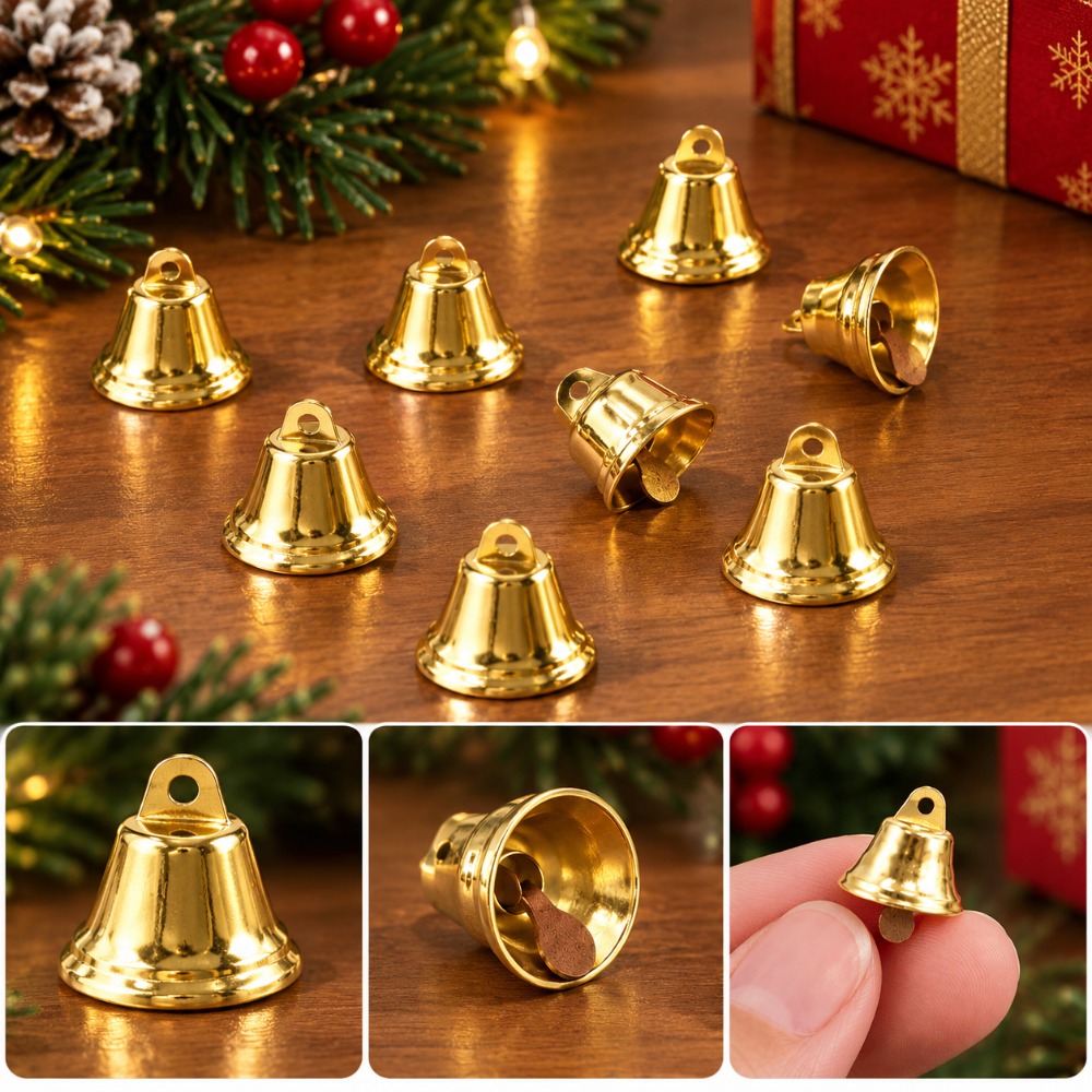 50pcs Mini Golden Christmas Be - Soap Making Ins recension och pris